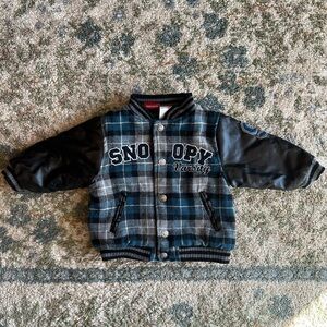 Vintage Snoopy Letterman Style Jacket